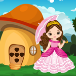 Games4King Cute Princess Escape From Fantasy House Walkthrough